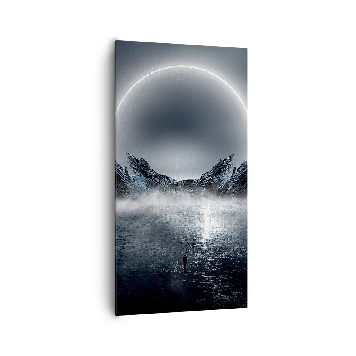 Canvastavla - Bild på duk - En berättelses final - 65x120 cm