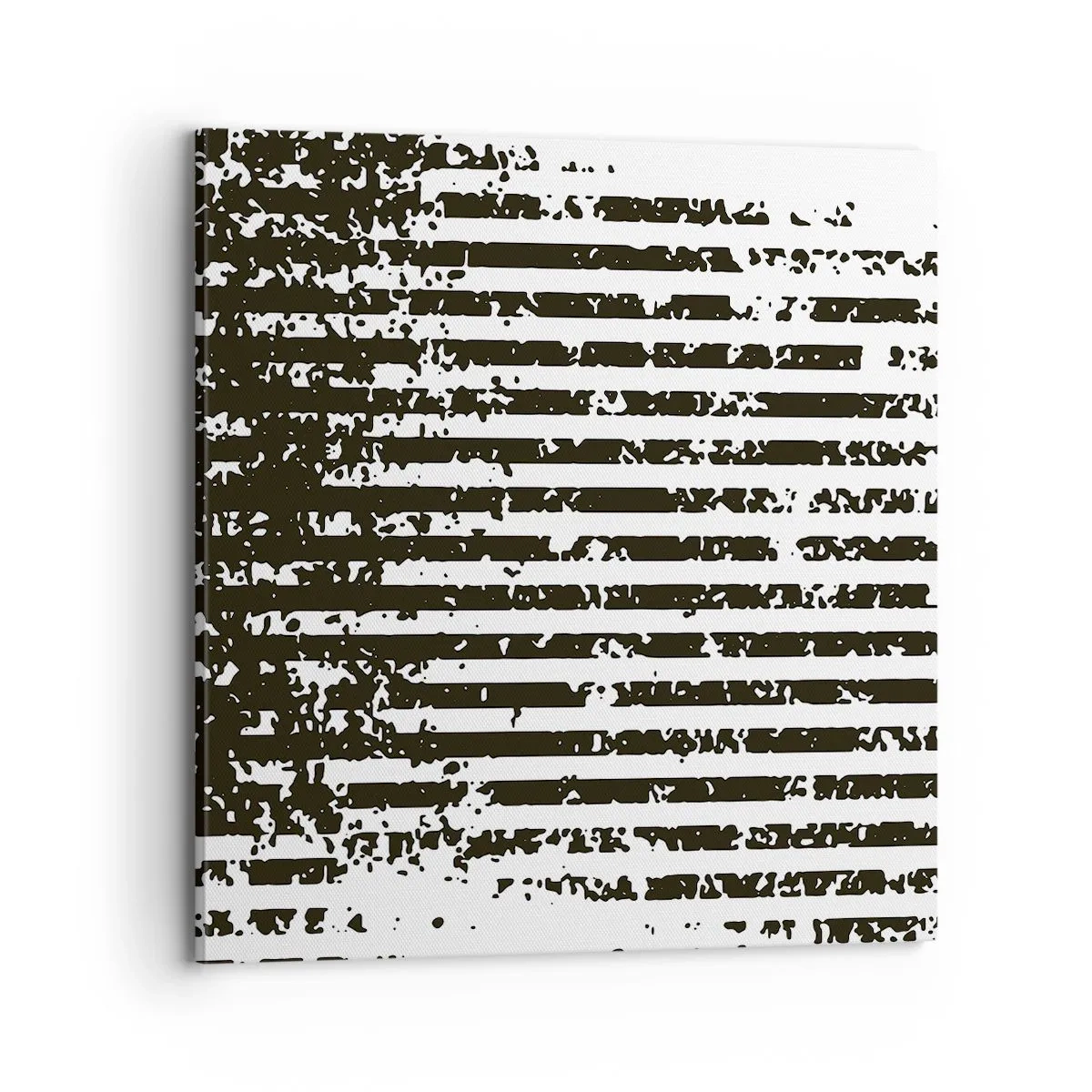 Canvastavla - Bild på duk - Rytm och brus - 70x70 cm