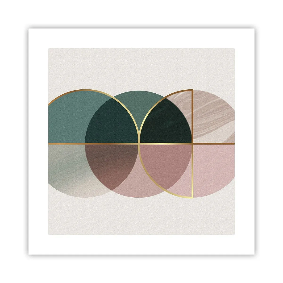 Affisch - Hjul efter hjul... - 40x40 cm