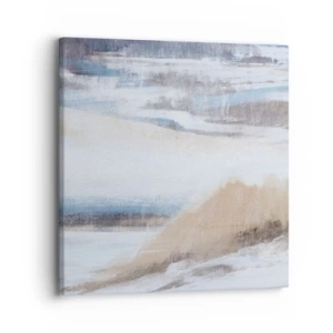 Canvastavla - Bild på duk - Vinterkomposition - 30x30 cm