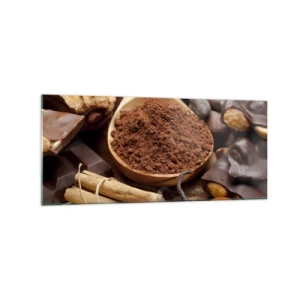 Glastavla - Bild på glas - Bäst för sorgen - 120x50 cm