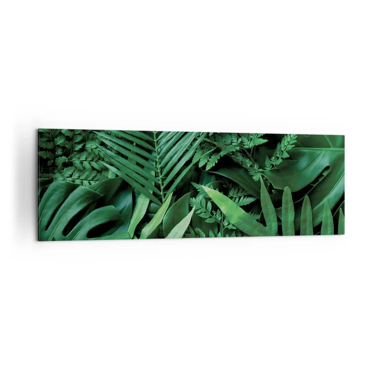 Canvastavla - Bild på duk - Omgärdade av grönskan - 160x50 cm