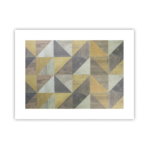 Affisch - Under triangelns vinkel - 40x30 cm