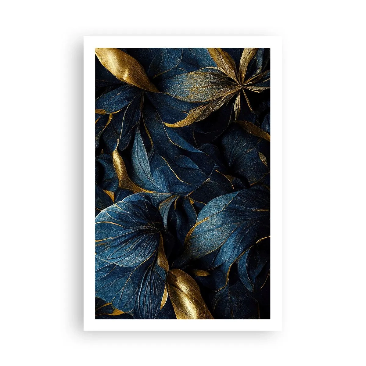 Affisch - Fodrad med guld - 61x91 cm