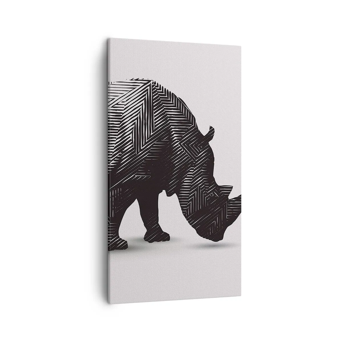 Canvastavla - Bild på duk - Naturens geometriska skönhet - 45x80 cm