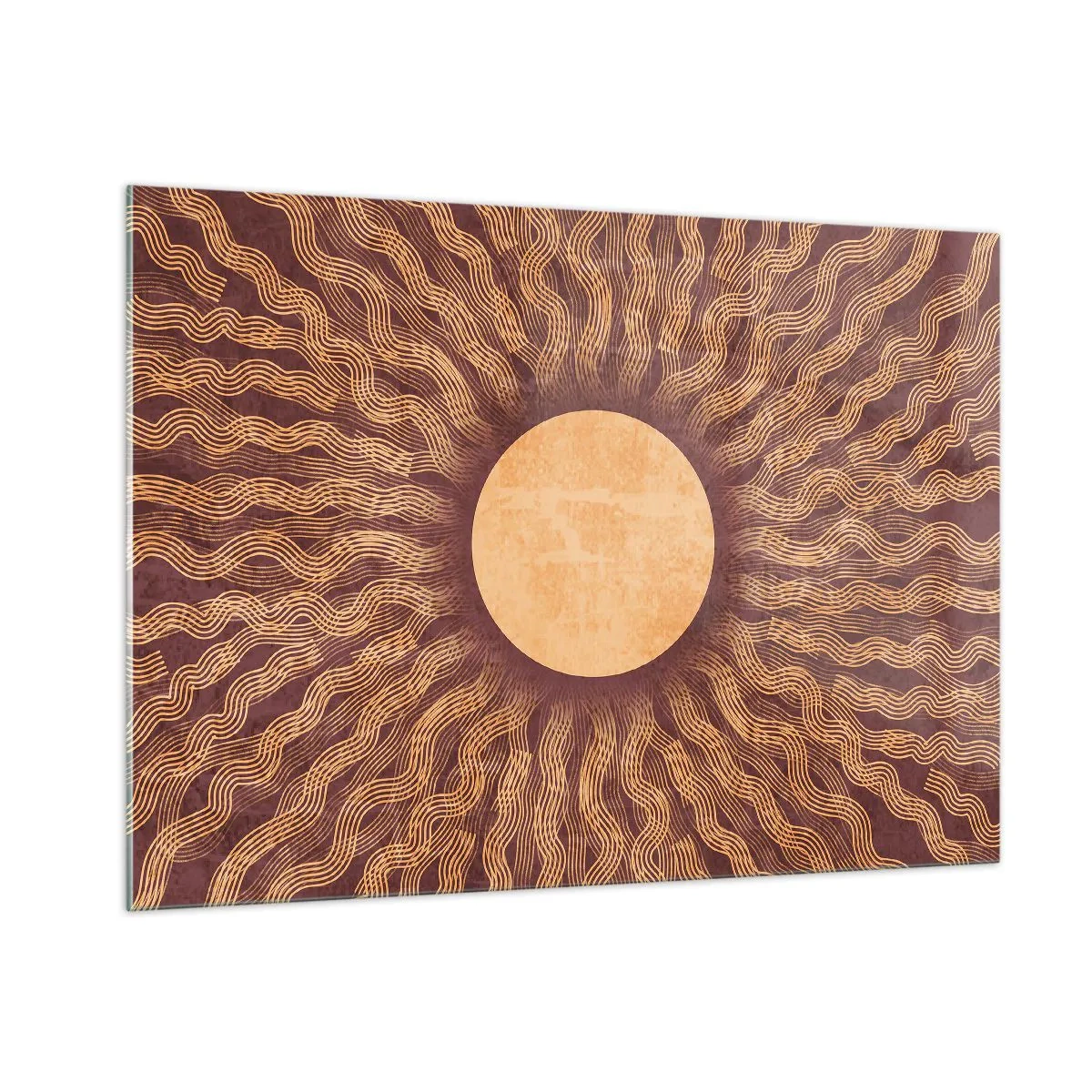 Glastavla - Bild på glas - Solikon - 100x70 cm