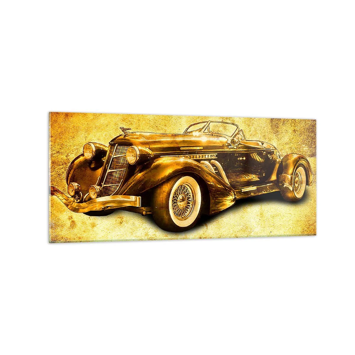 Glastavla - Bild på glas - Elitens elit - 120x50 cm