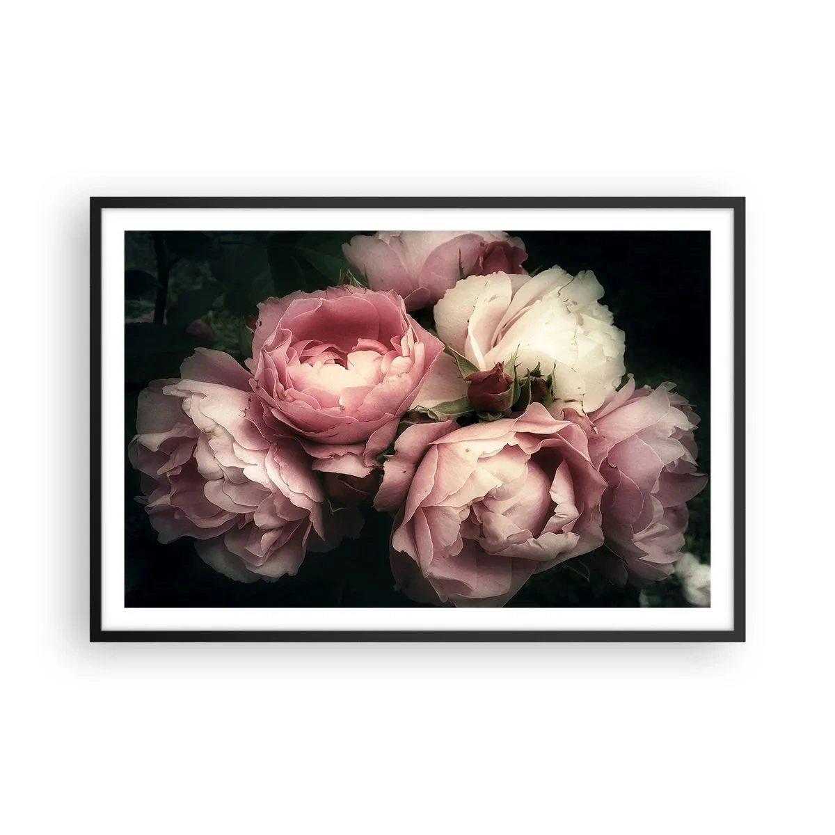 Affisch i svart ram - Belle epoque charm - 91x61 cm