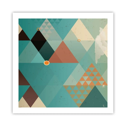 Affisch - Mångfaldens enighet, enighetens mångfald - 60x60 cm