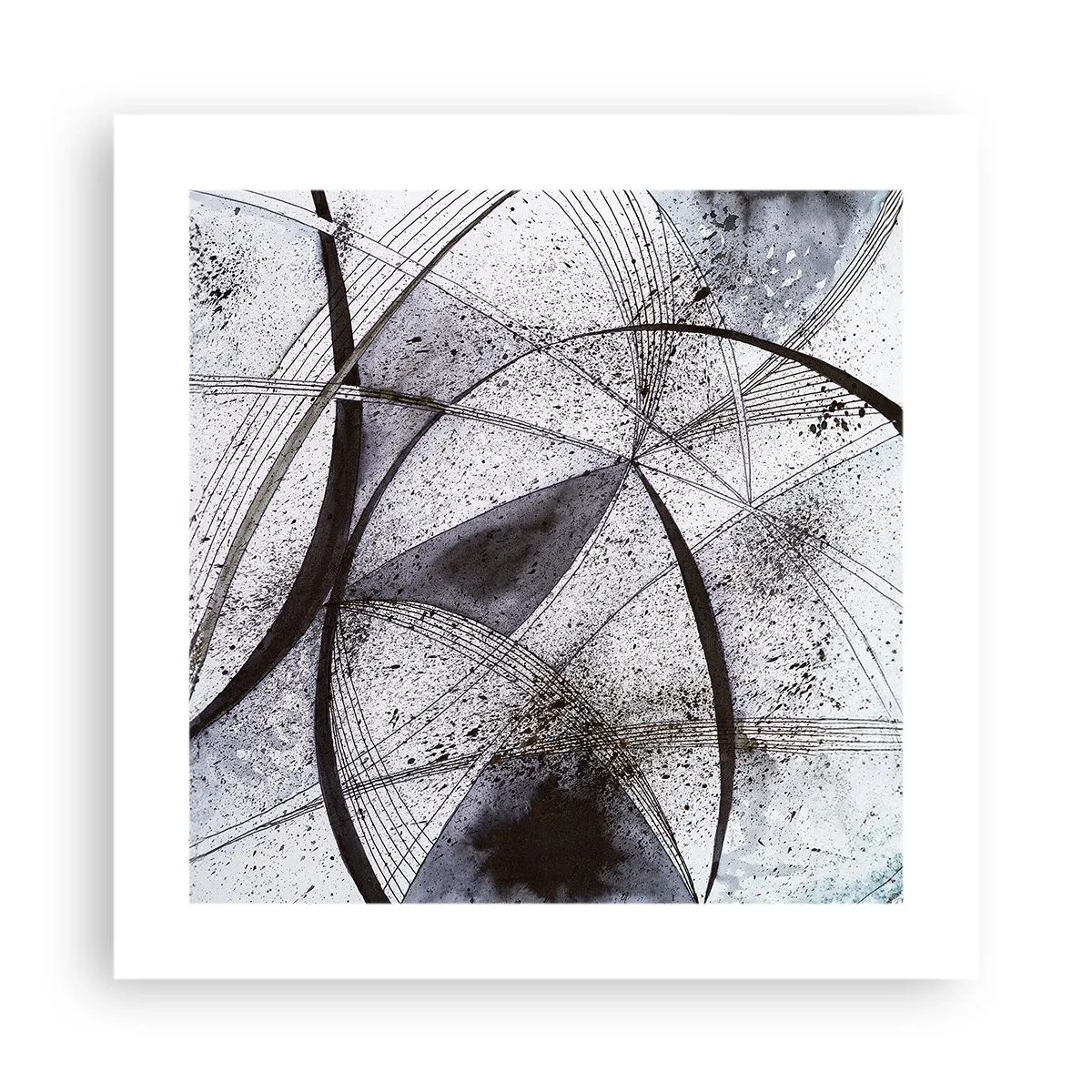 Affisch - Futuristisk fantasi - 40x40 cm