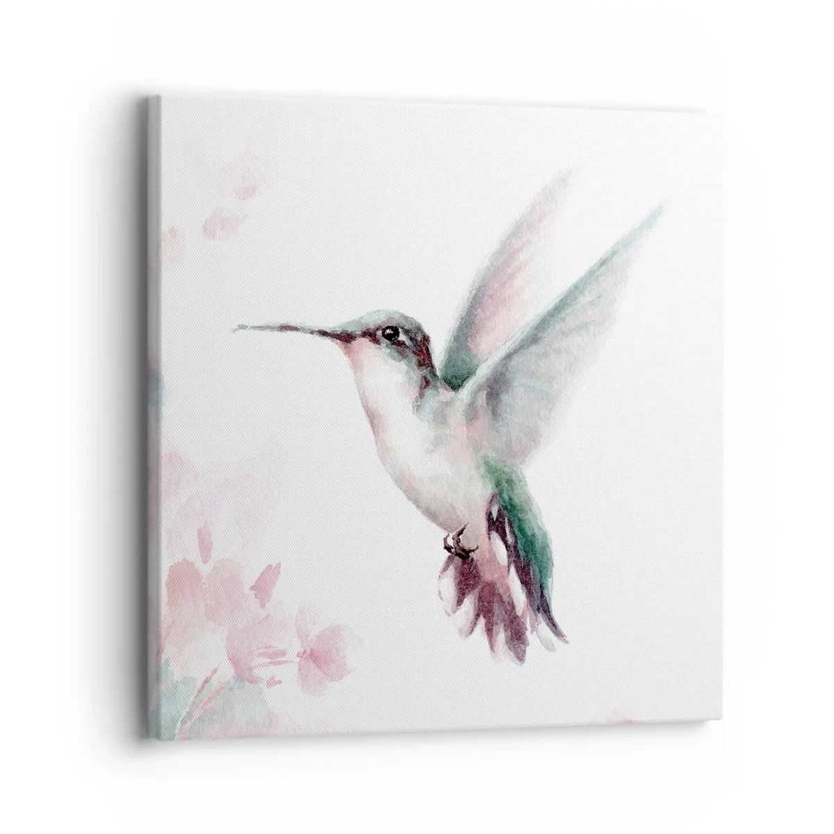 Canvastavla - Bild på duk - Fångad flaxande - 30x30 cm