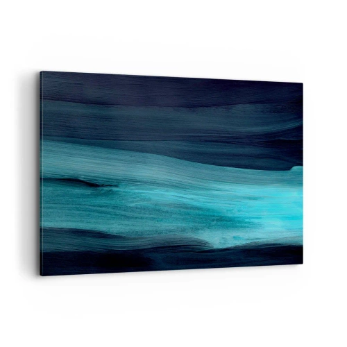 Canvastavla - Bild på duk - Flyt med strömmen - 120x80 cm