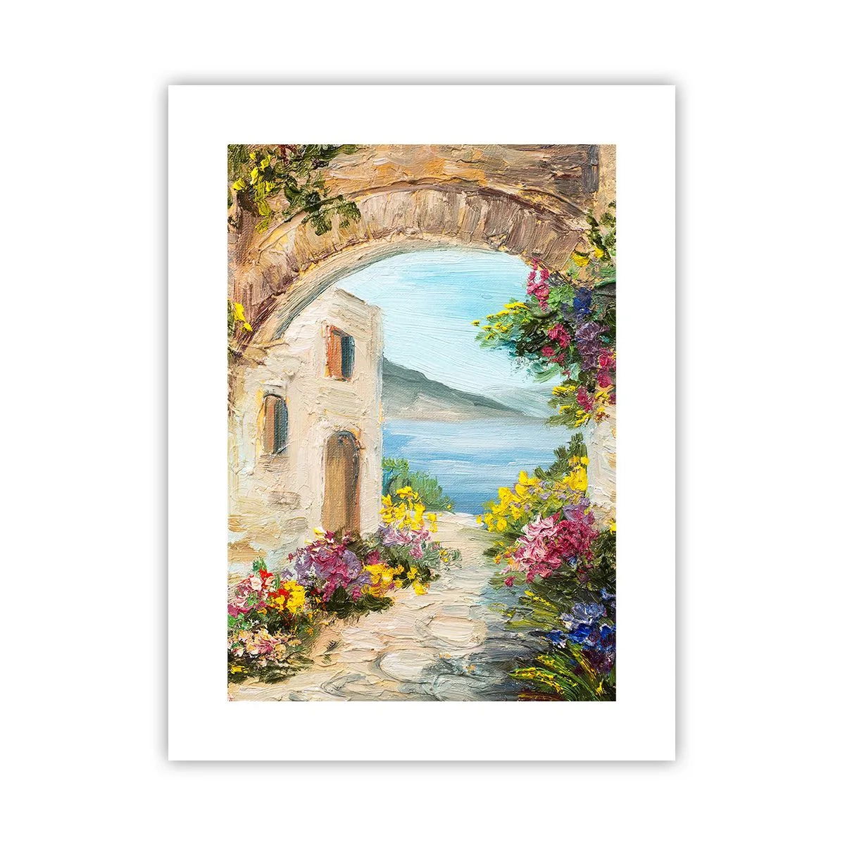 Affisch - Kustprovinsens charm - 30x40 cm