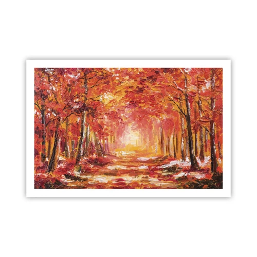 Affisch - Kopparskog - 91x61 cm