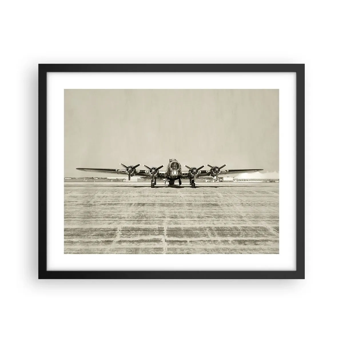 Affisch i svart ram - Redo som vanligt - 50x40 cm