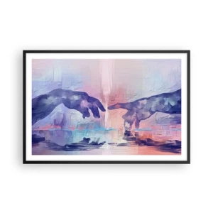 Affisch i svart ram - Den gudomliga gnistan av liv - 91x61 cm