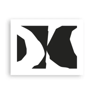 Affisch - Positiv-negativ - 40x30 cm