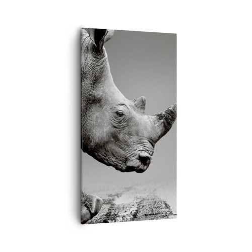 Canvastavla - Bild på duk - Ostoppbar kraft - 55x100 cm