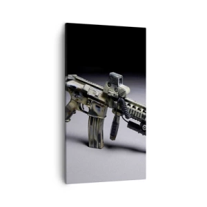 Canvastavla - Bild på duk - Alltid farlig - 45x80 cm