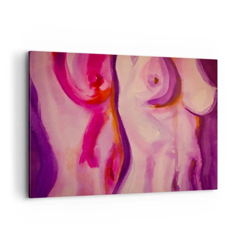 Canvastavla - Bild på duk - Ode till kvinnlighet - 100x70 cm