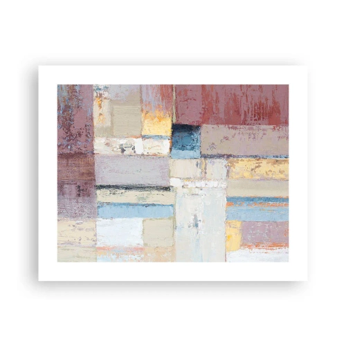 Affisch - Geometrins lugn - 50x40 cm