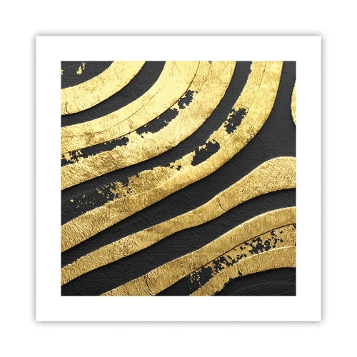 Affisch - Allt flyter - 40x40 cm