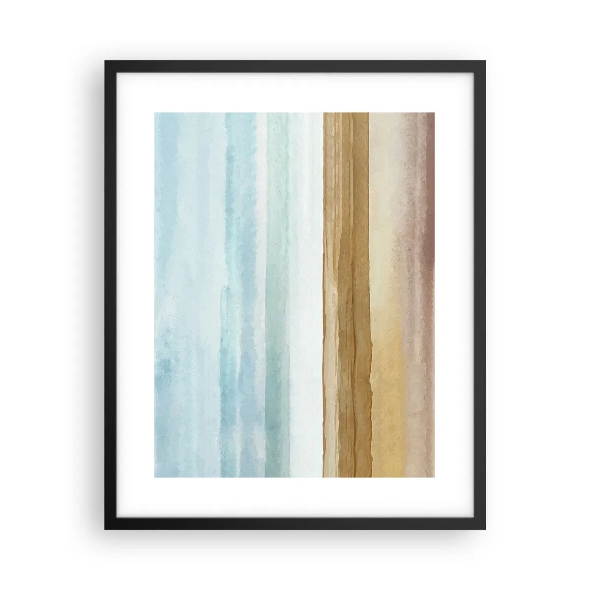 Affisch i svart ram - Svalkande - 40x50 cm