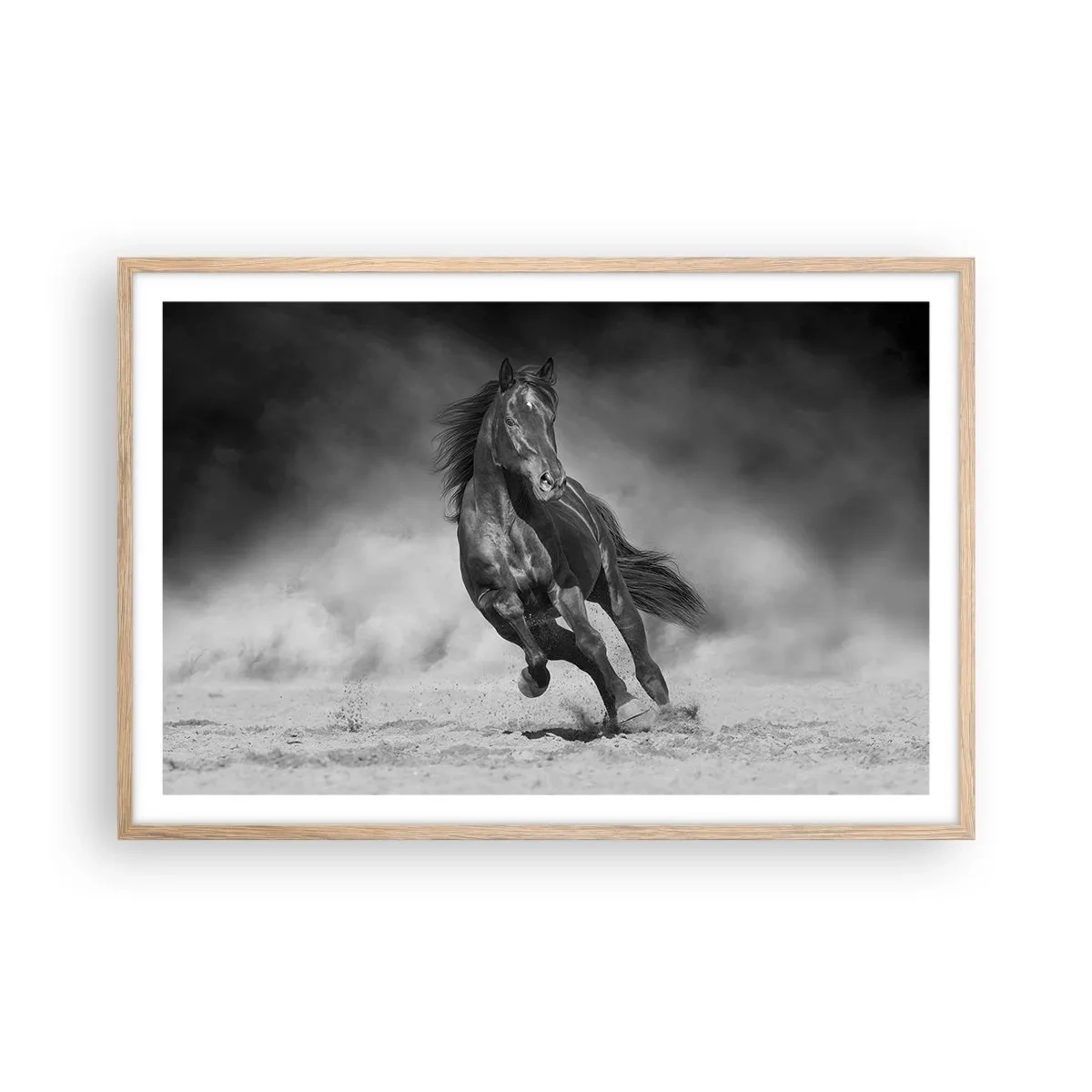 Affisch i ram av ljusek - Värd själva emiren - 91x61 cm