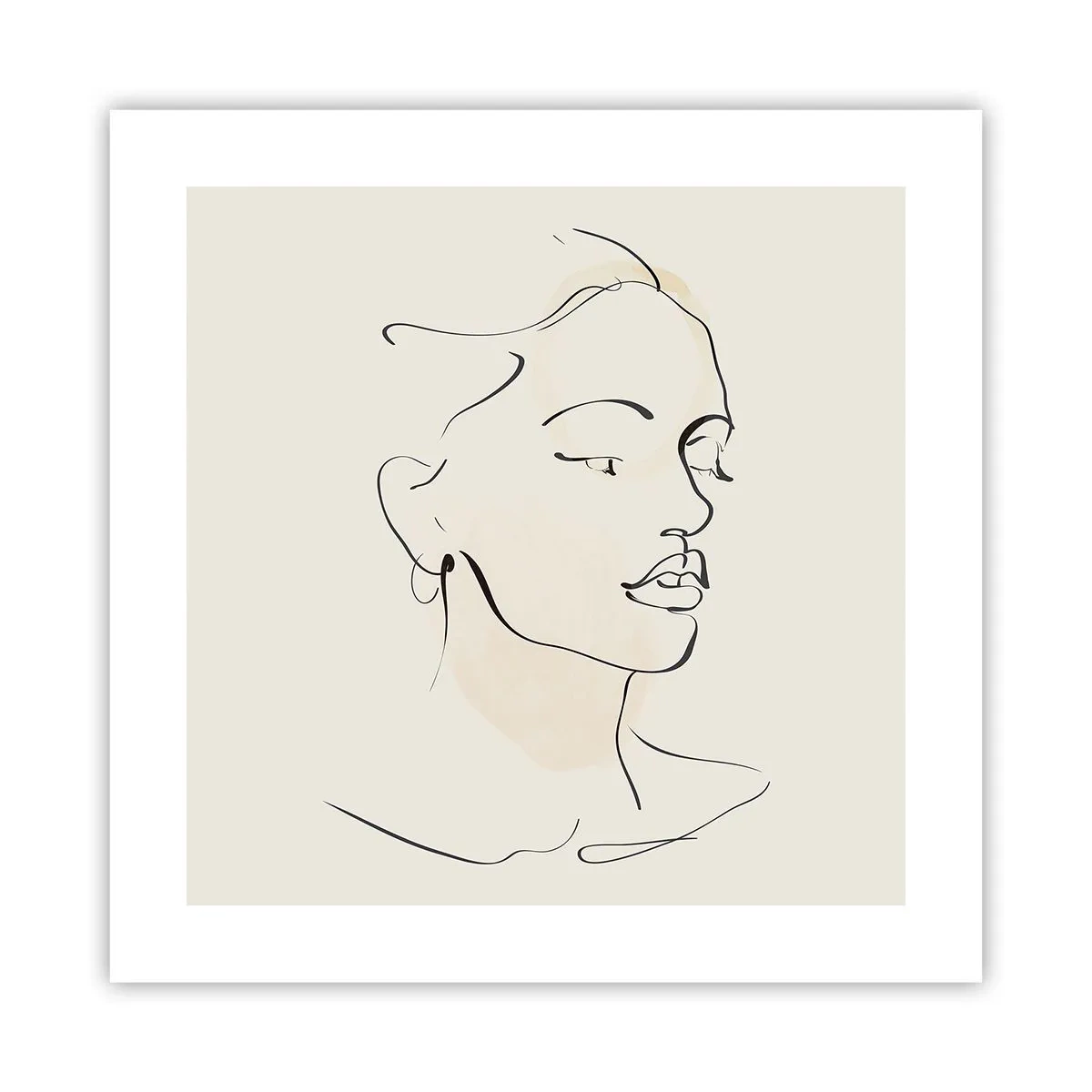 Affisch - Säkra drag - 40x40 cm