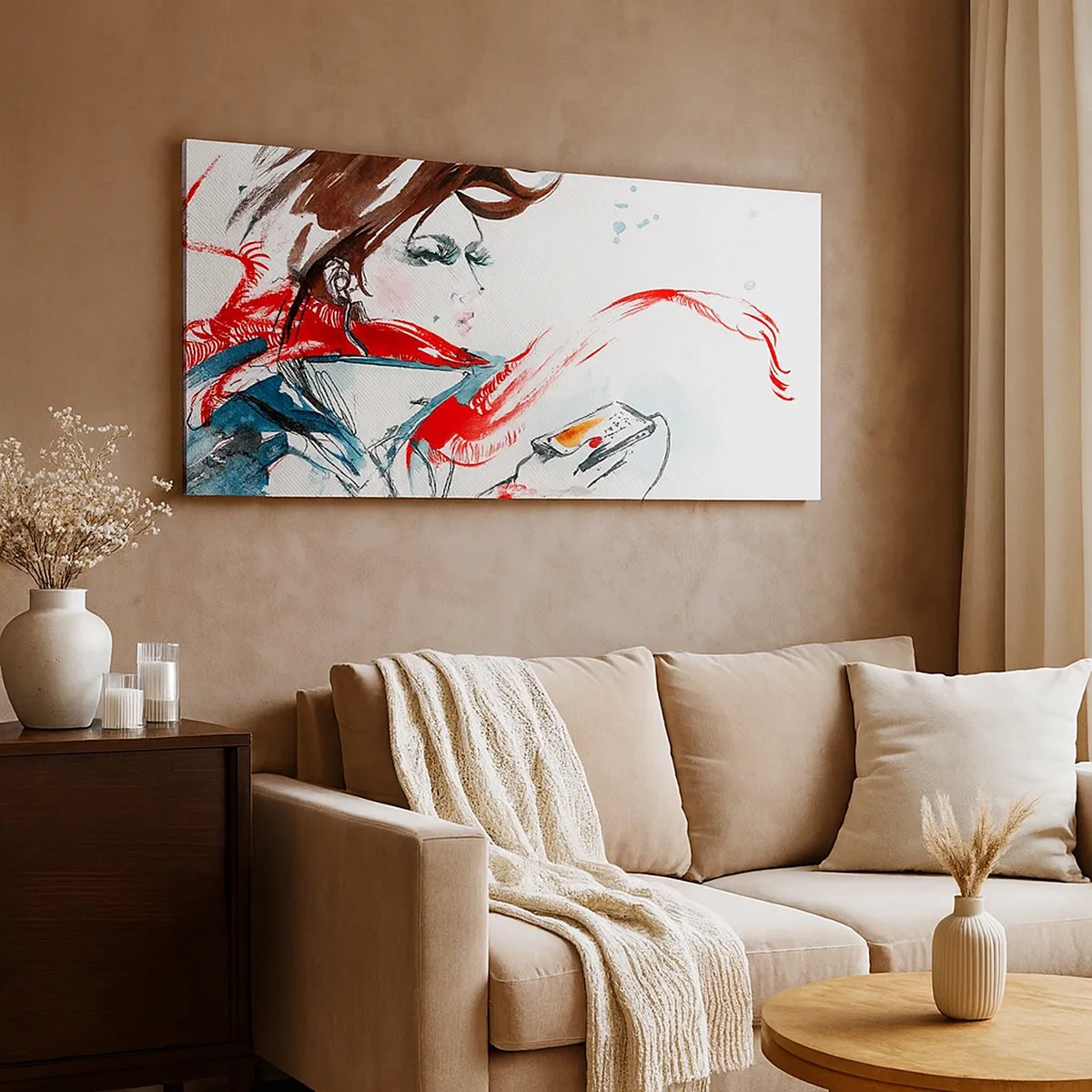 Canvastavla - Bild på duk - Spel inuti mig - 30x30 cm