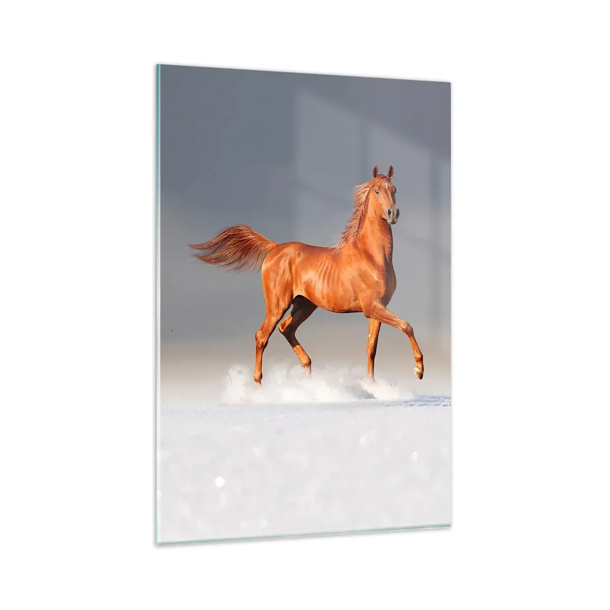 Glastavla - Bild på glas - Dansande grace - 80x120 cm