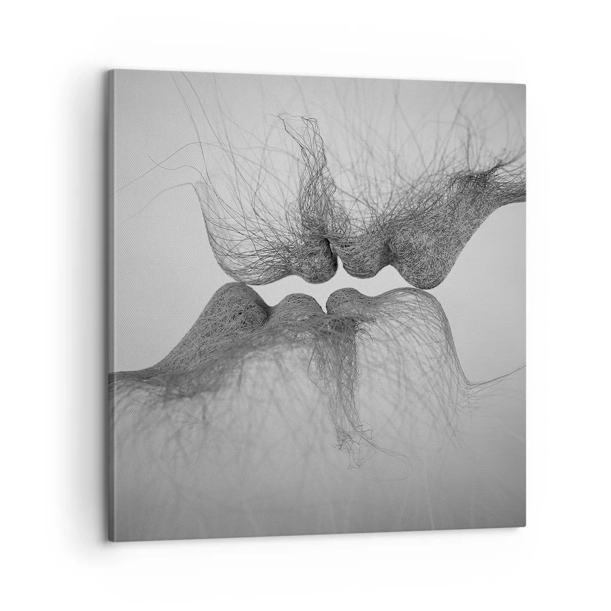 Canvastavla - Bild på duk - Vindens kyss - 60x60 cm