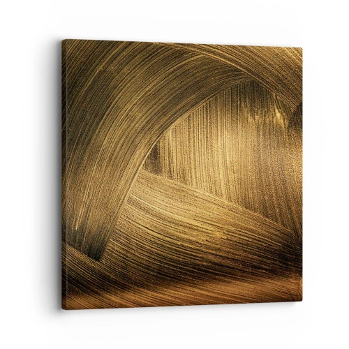 Canvastavla - Bild på duk - I gyllene labyrint - 30x30 cm