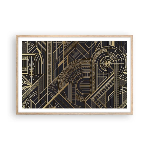 Affisch i ram av ljusek - Koncept, idéer, planer - 91x61 cm