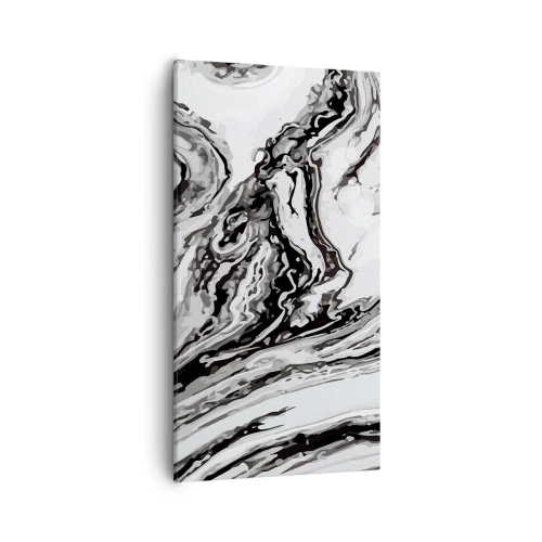 Canvastavla - Bild på duk - I början var det kaos - 55x100 cm