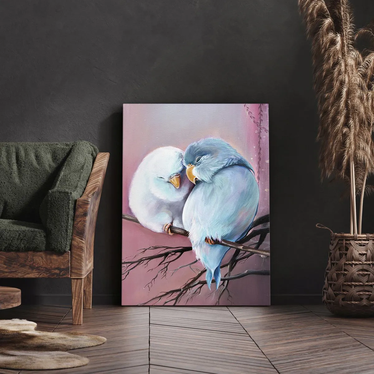 Canvastavla - Bild på duk - Lägga till något?… - 50x70 cm