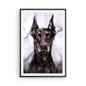 Affisch i svart ram - Rasren - 61x91 cm