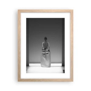 Affisch i ram av ljusek - Raffinerad enkelhet - 30x40 cm