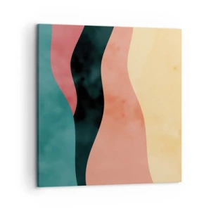 Canvastavla - Bild på duk - Enig oenighet - 50x50 cm