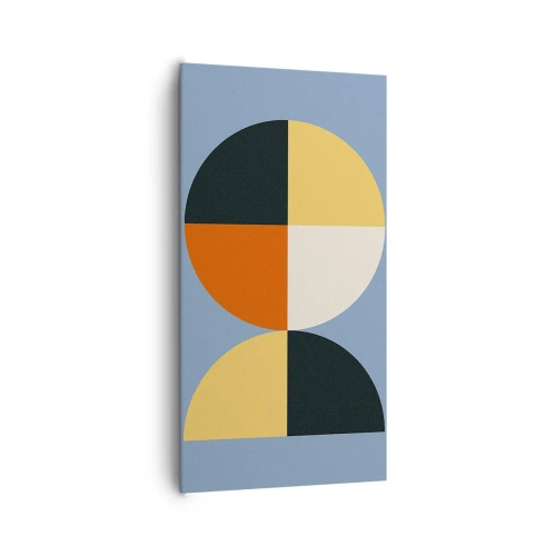 Canvastavla - Bild på duk - Titta och räkna - 65x120 cm