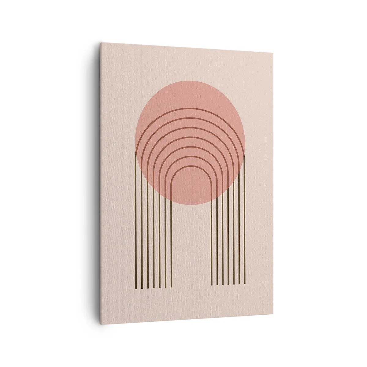 Canvastavla - Bild på duk - Ostoppad attraktionskraft - 70x100 cm