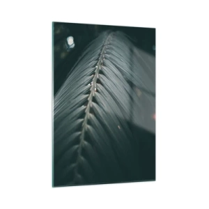 Glastavla - Bild på glas - Naturens precision - 50x70 cm