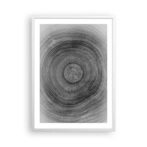 Affisch i vit ram - Ett tecken i tiden - 50x70 cm