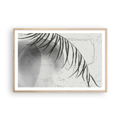 Affisch i ram av ljusek - Den subtila exotismen i naturen - 91x61 cm
