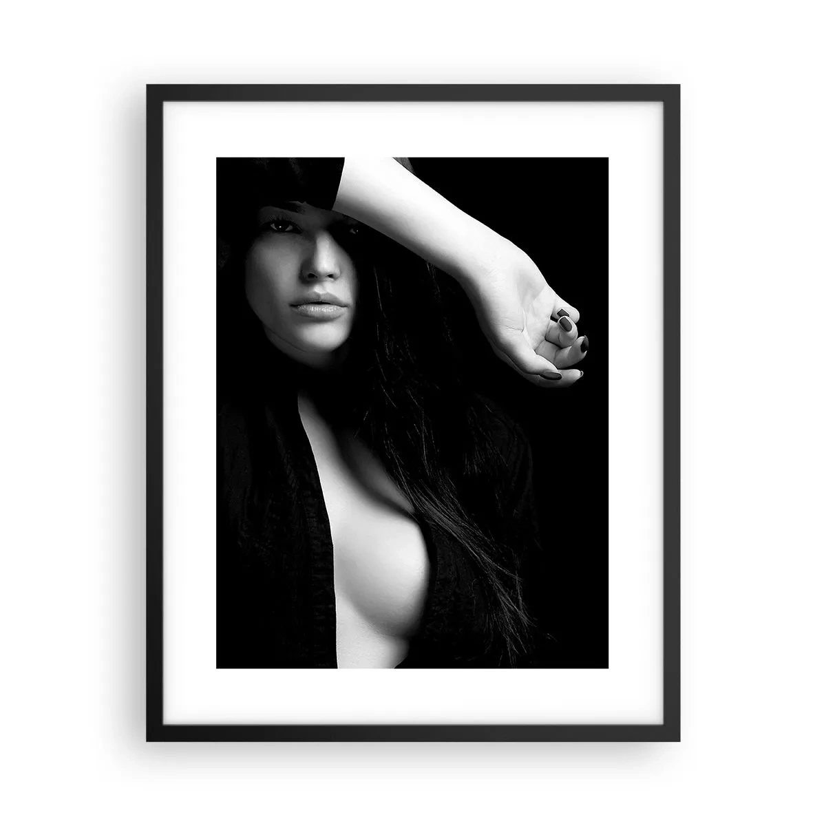 Affisch i svart ram - Förförelsens skola - 40x50 cm