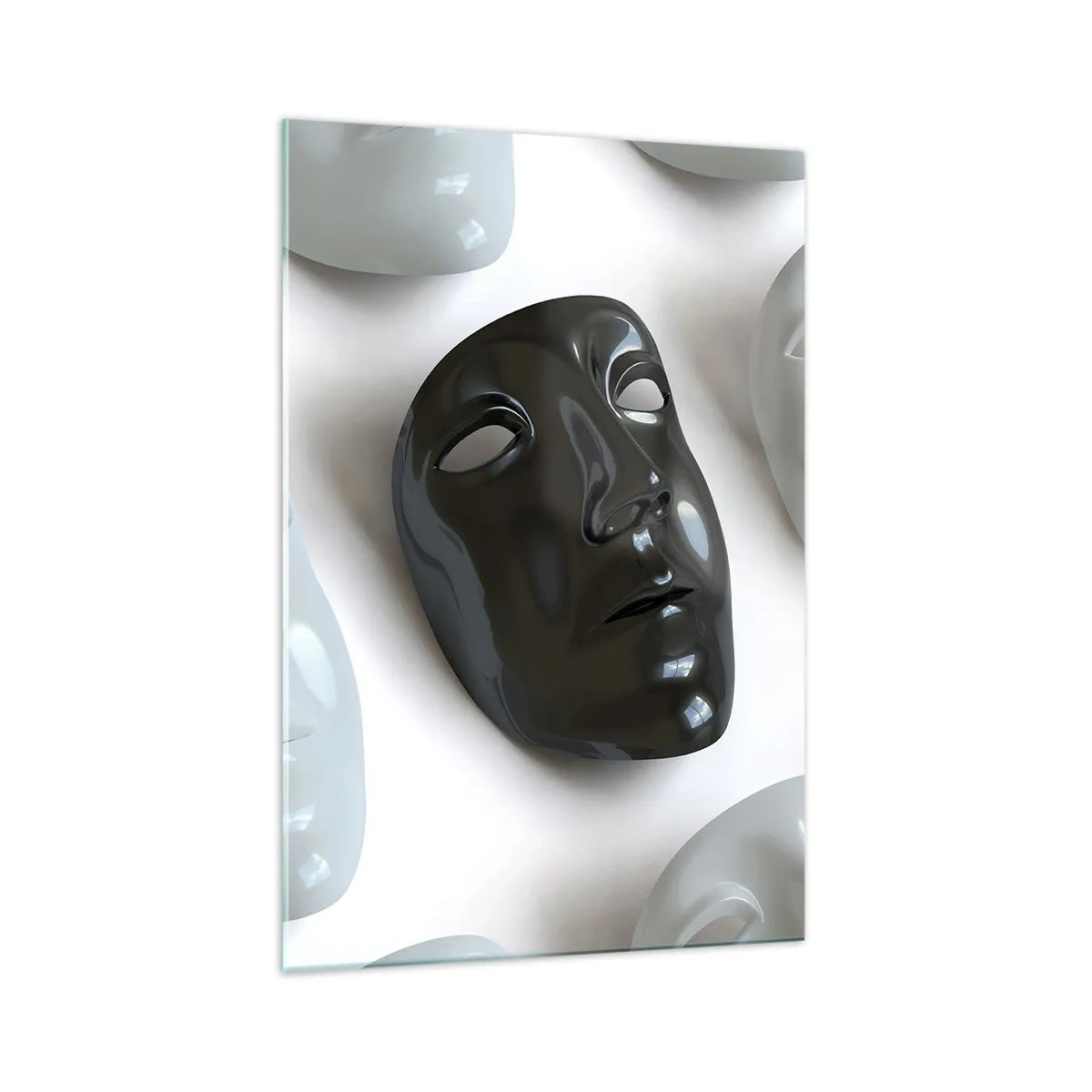 Glastavla - Bild på glas - Hur kan man urskilja sig? - 70x100 cm