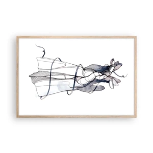 Affisch i ram av ljusek - Smekningens studie - 91x61 cm