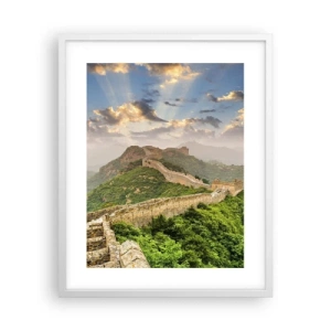 Affisch i vit ram - Tidlös storhet - 40x50 cm