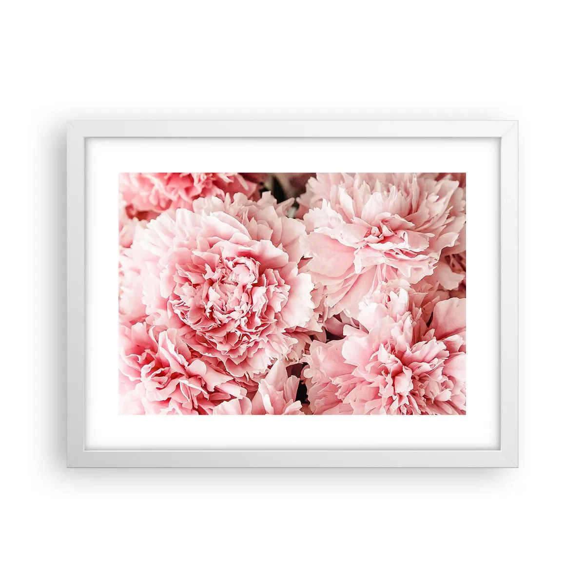 Affisch i vit ram - Rosa dröm - 40x30 cm