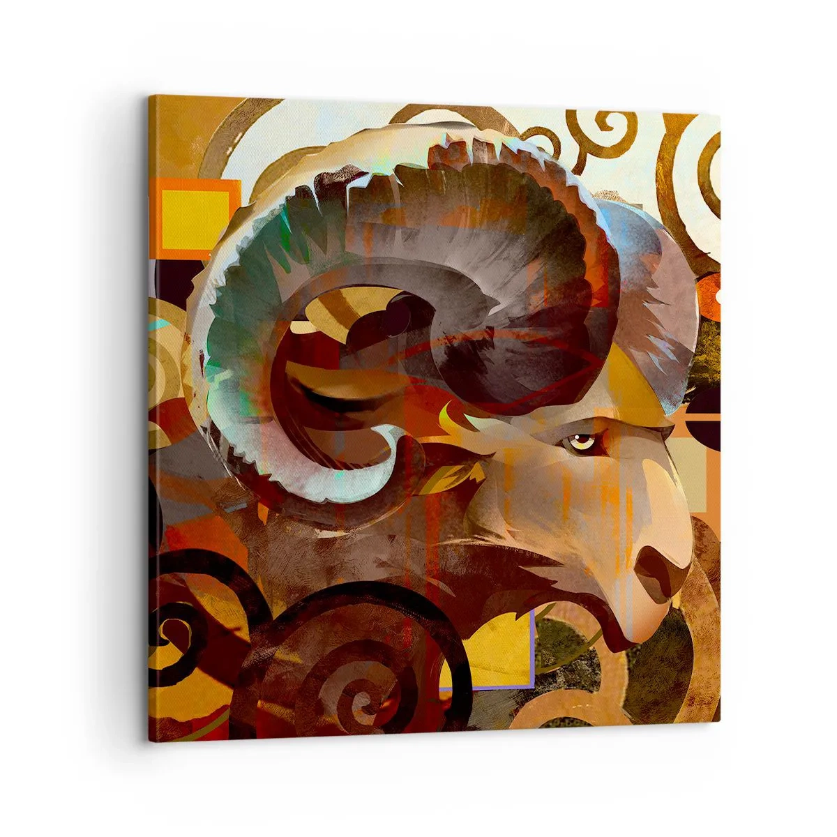 Canvastavla - Bild på duk - Magi - religion - ritualer - 60x60 cm